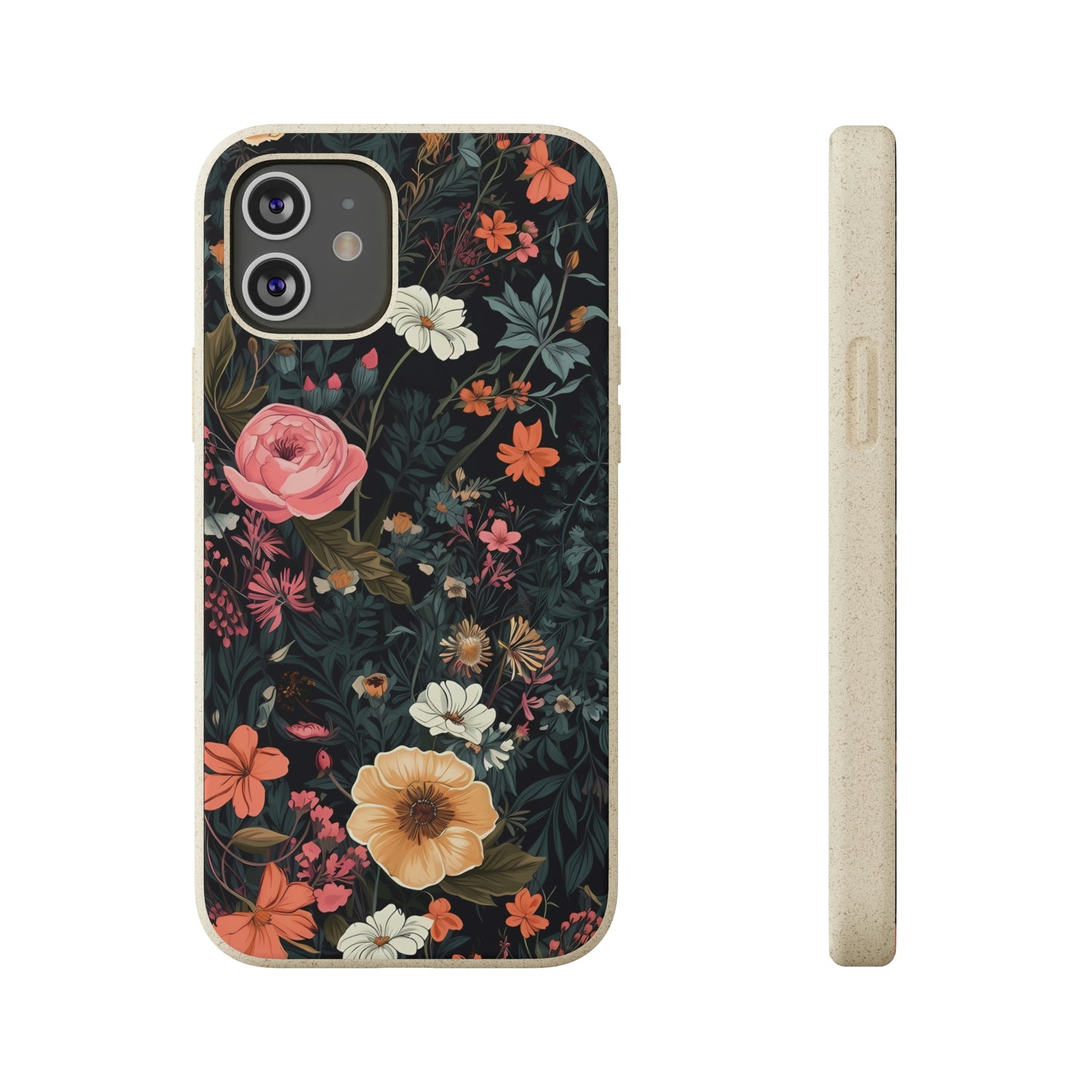 Botanical Flower Illustration | Biodegradable iPhone Case