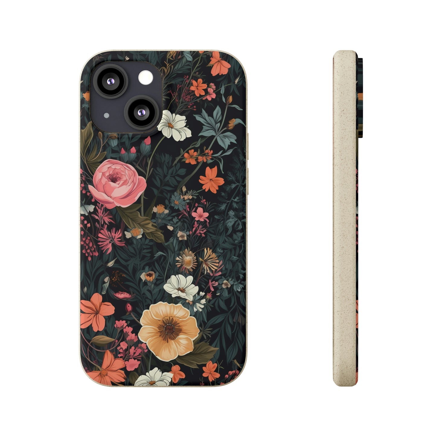 Botanical Flower Illustration | Biodegradable iPhone Case